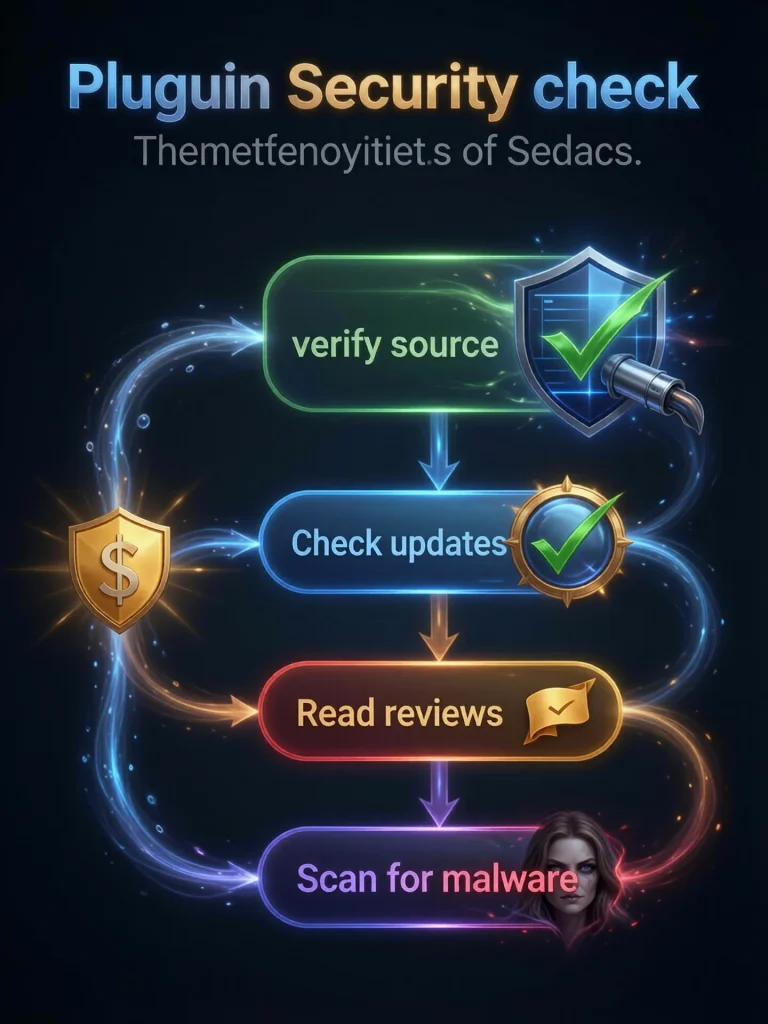 WordPress 安全 - 插件安全检查流程图