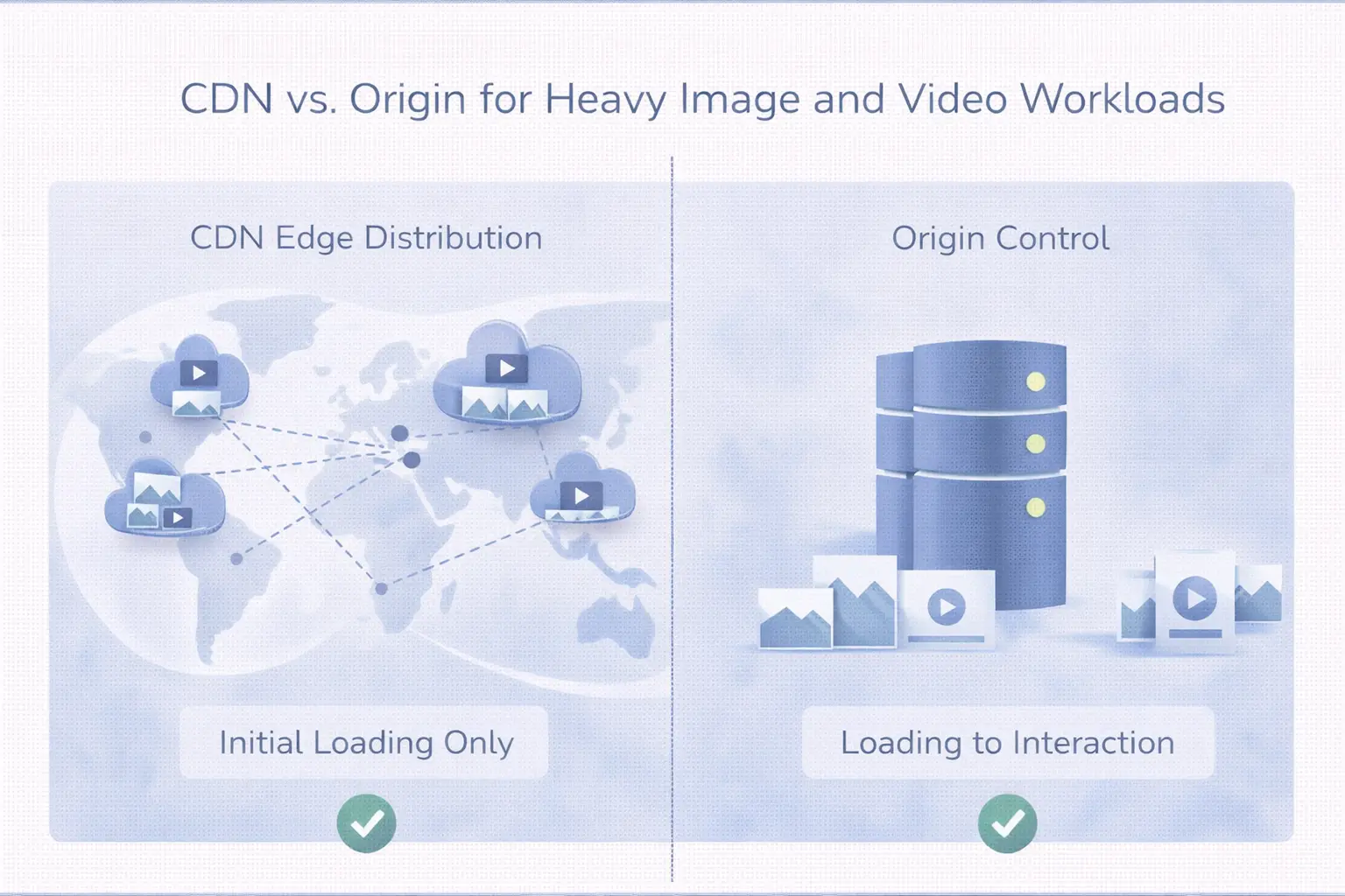 CDN 与源站 - 封面图 - 重媒体时代 CDN 与源站重新分工的主视觉