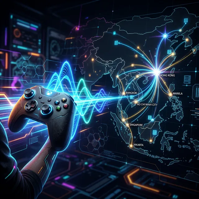 香港节点低延迟游戏出海封面图