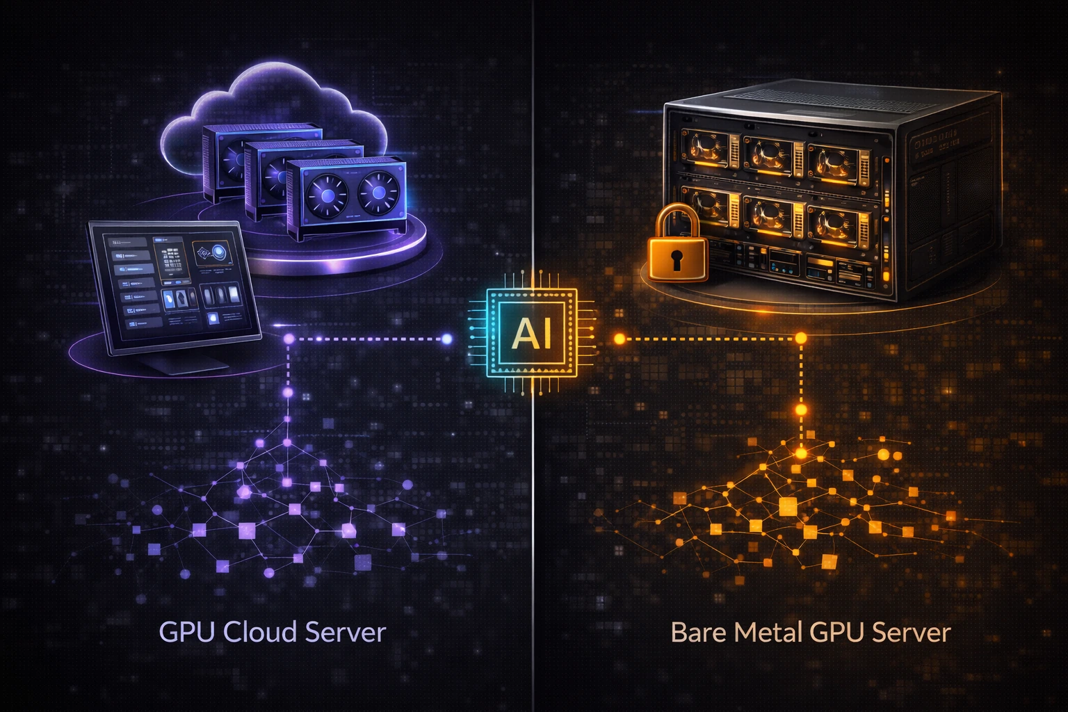 GPU云服务器和裸金属GPU服务器区别 - 封面图