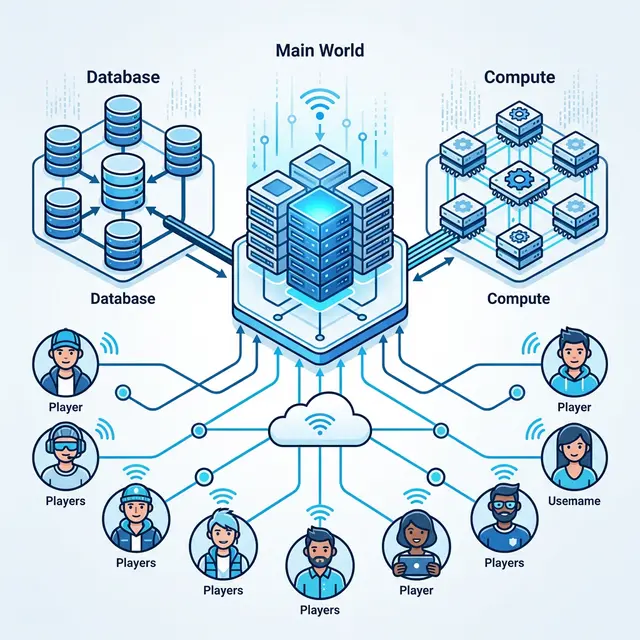 MMORPG 后端架构