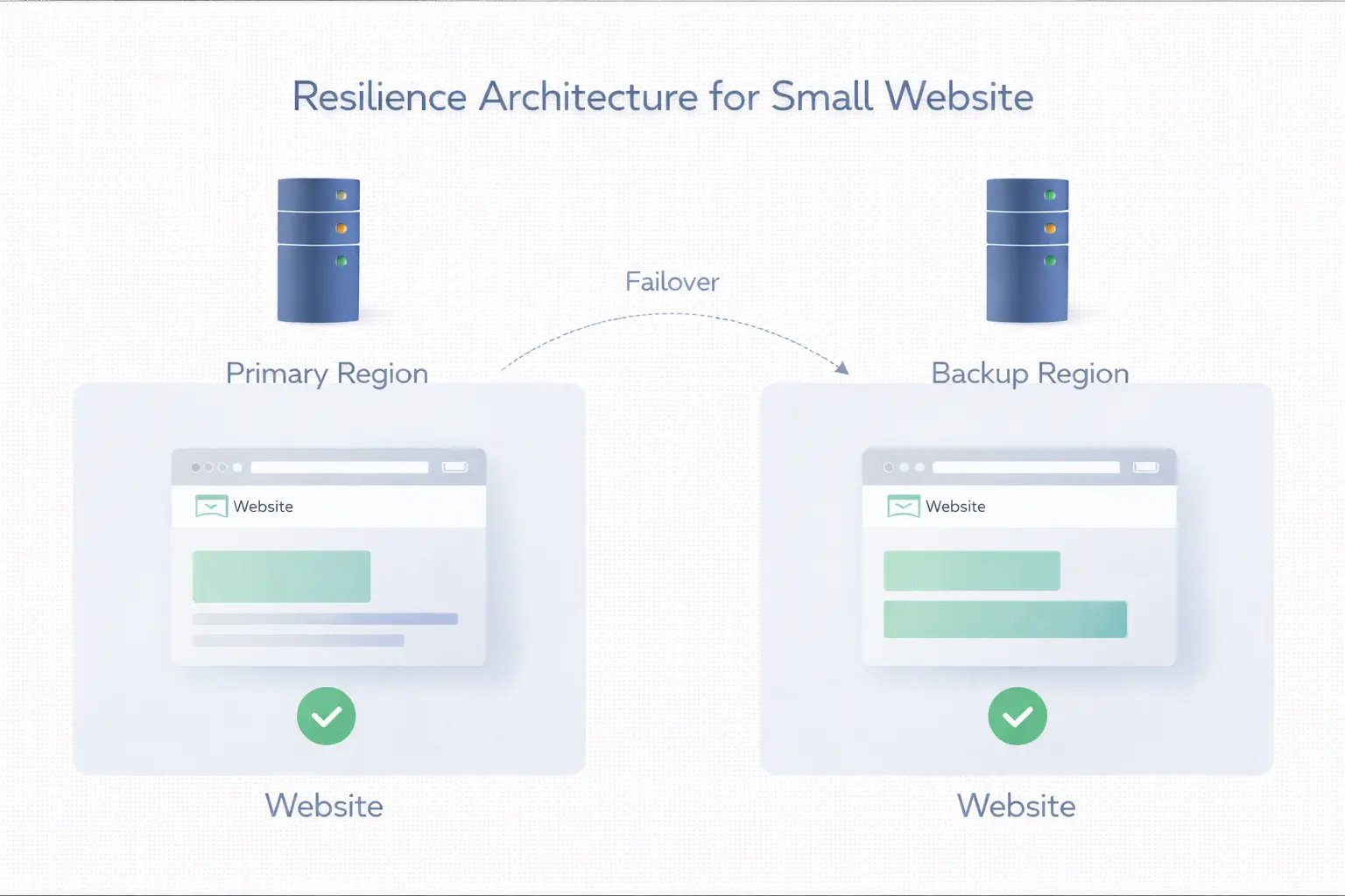 多地区部署 - 封面图 - 中小站点做低成本多地区容灾的主视觉