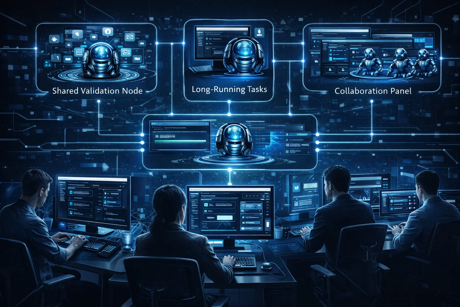 团队分层落地 OpenClaw 的工作场景图