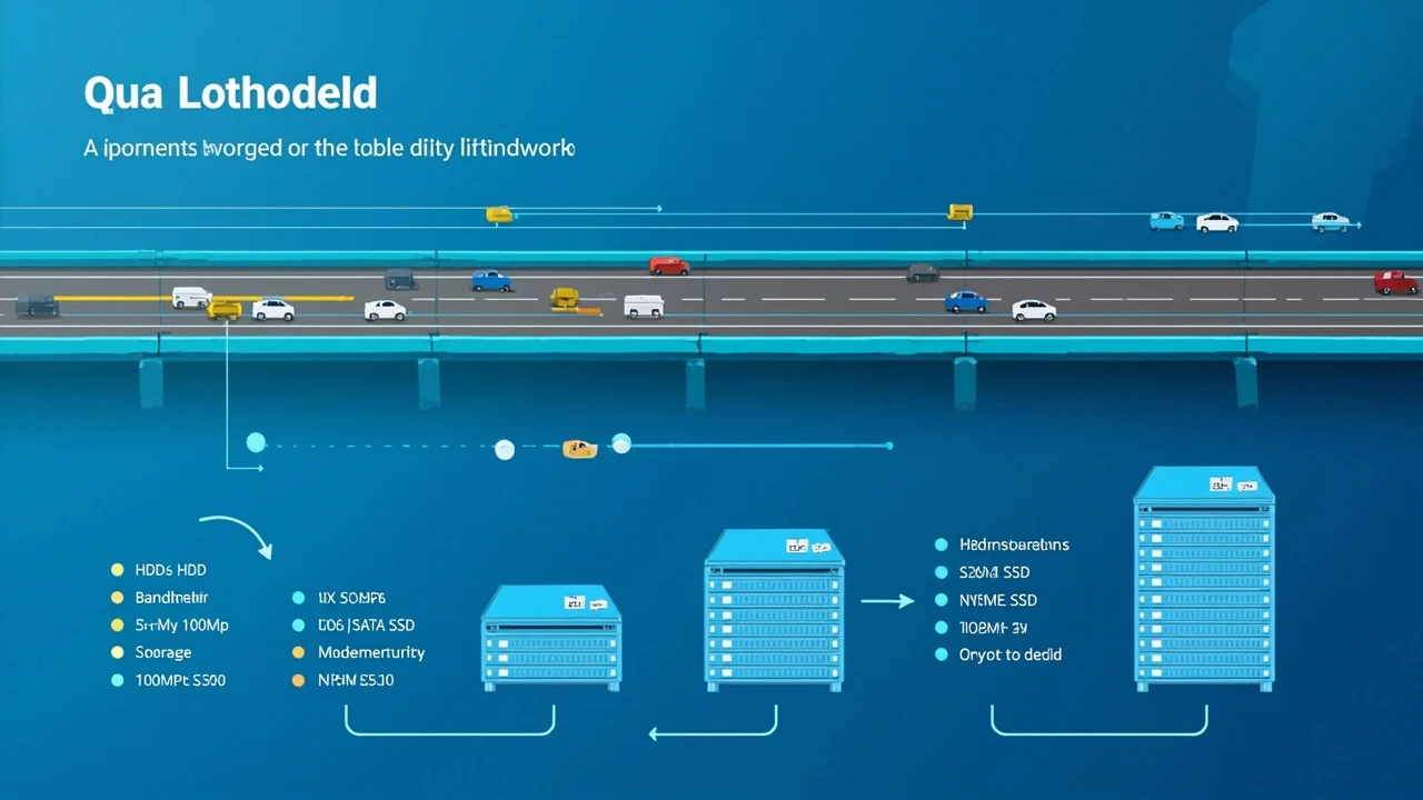带宽和存储类型对性能影响的示意图