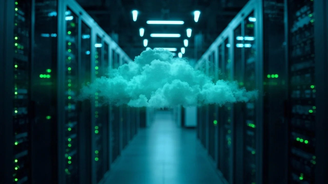 CDN加速国外服务器对比的封面配图，展示数据中心与云分发架构