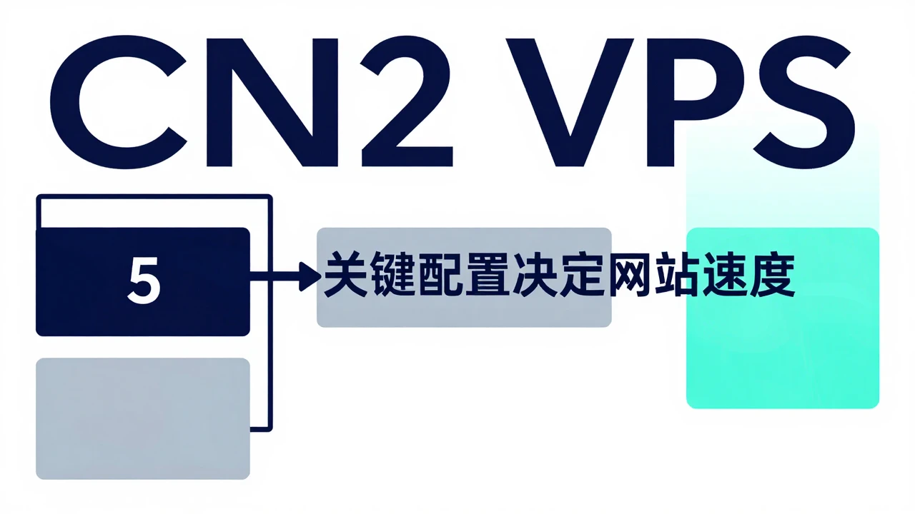 CN2 VPS 部署避坑指南：5 个关键配置决定网站速度 封面配图
