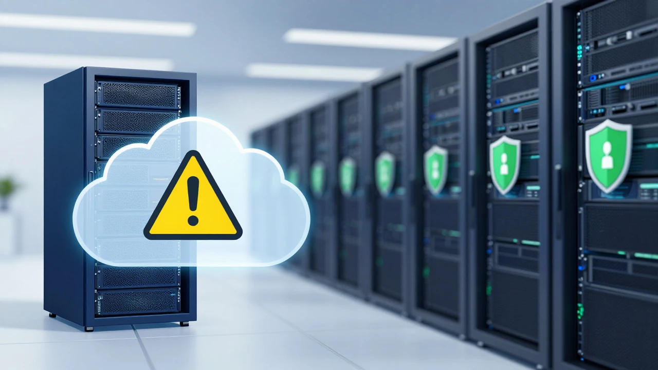 VPS 云主机与独立服务器运维风险对比封面图