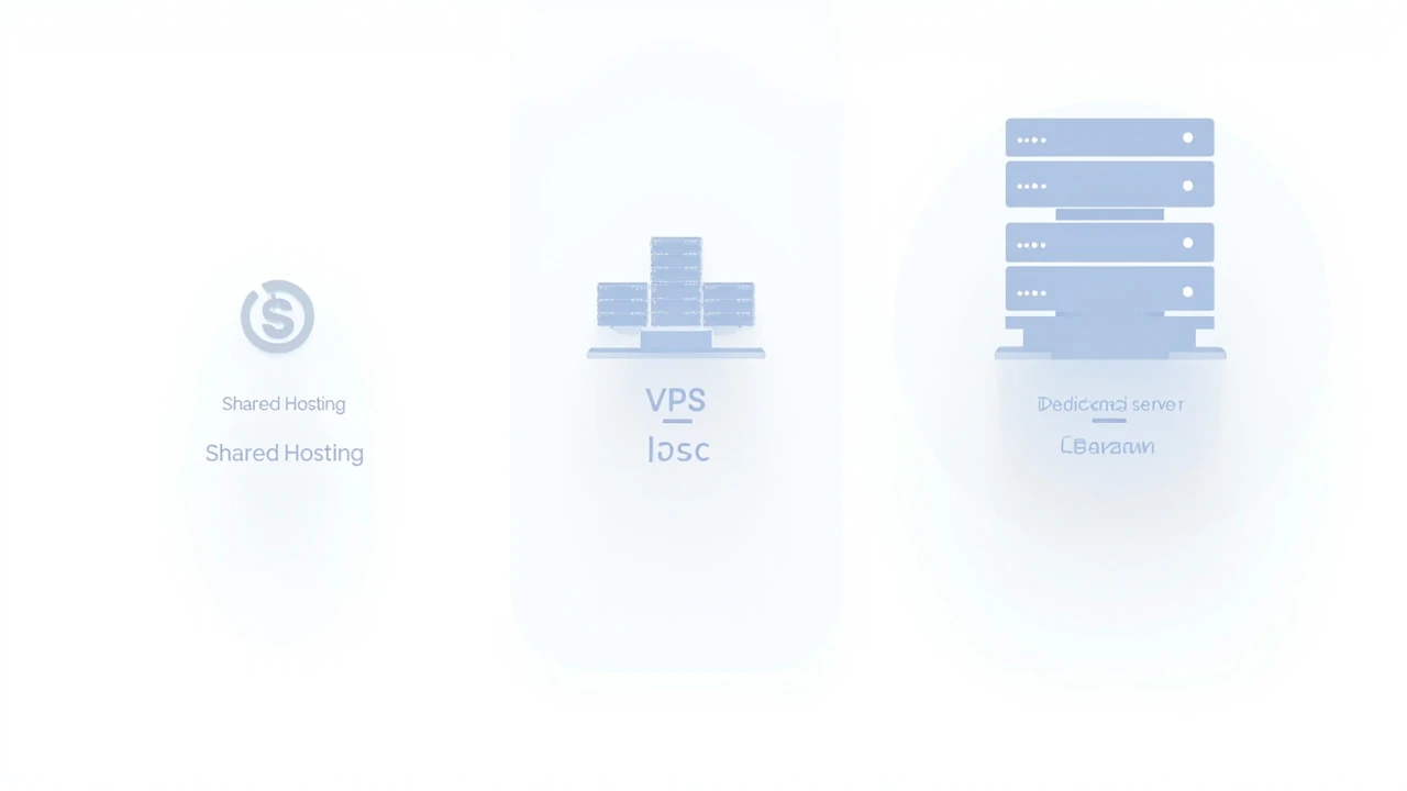 三种主机方案对比