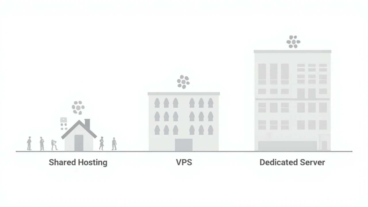 不同主机类型对比