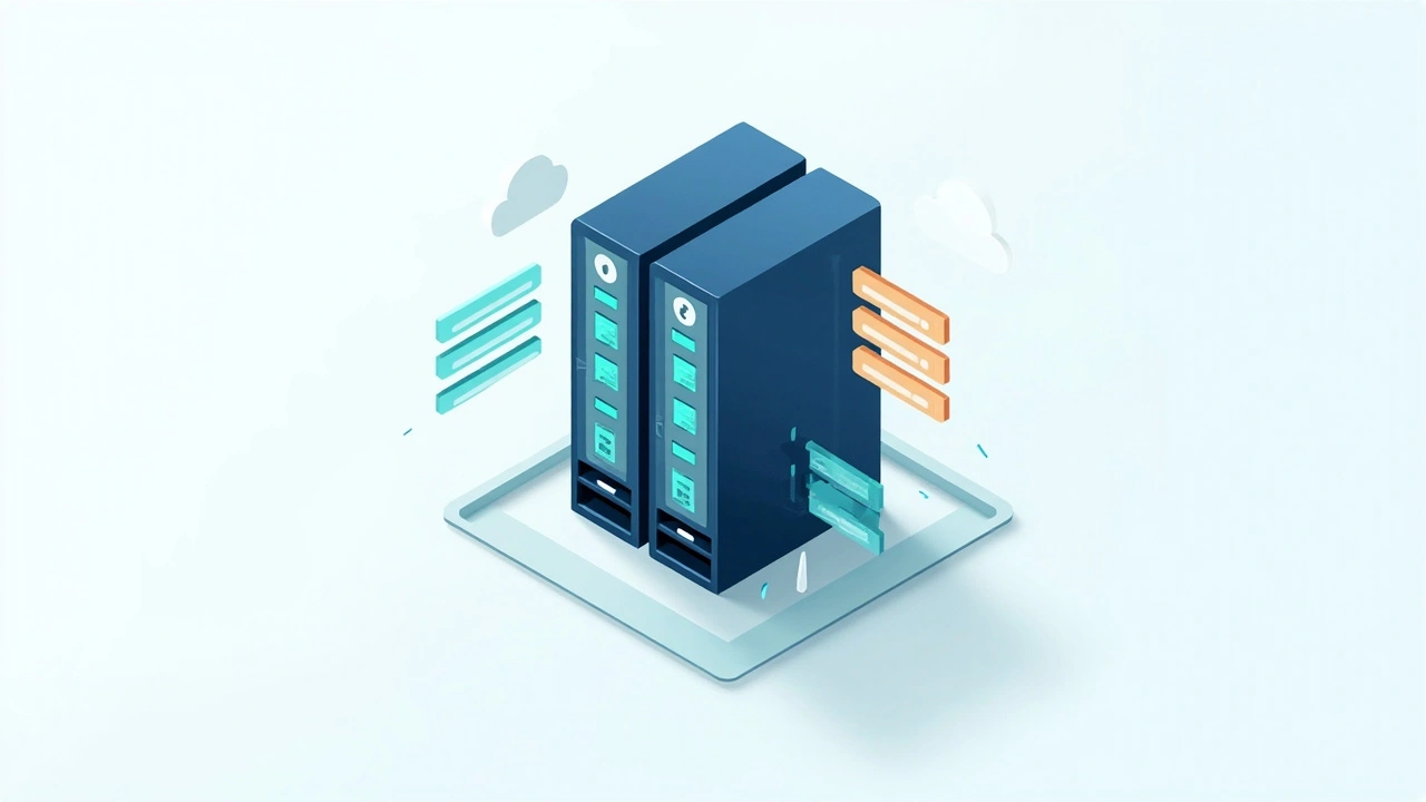 VPS 主机资源独享示意图