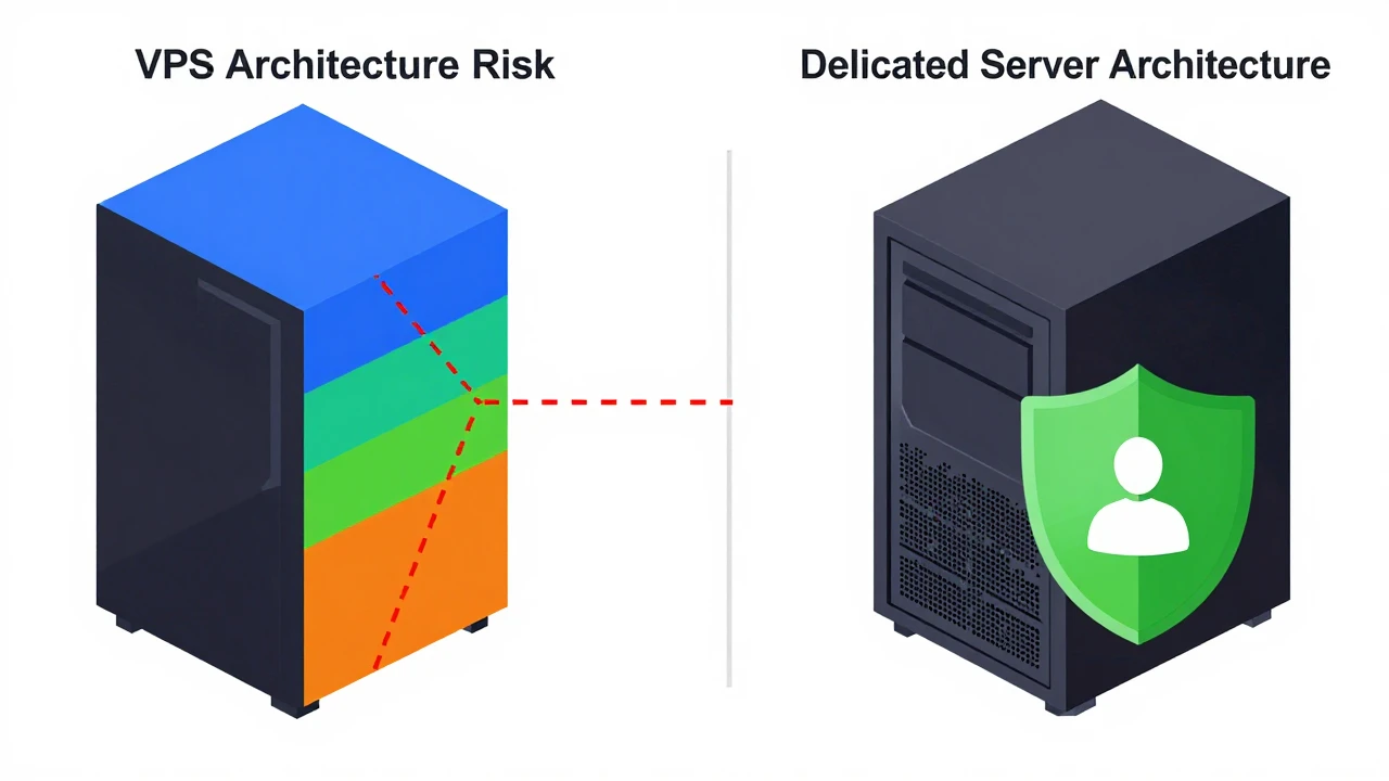 VPS 与独立服务器架构风险对比