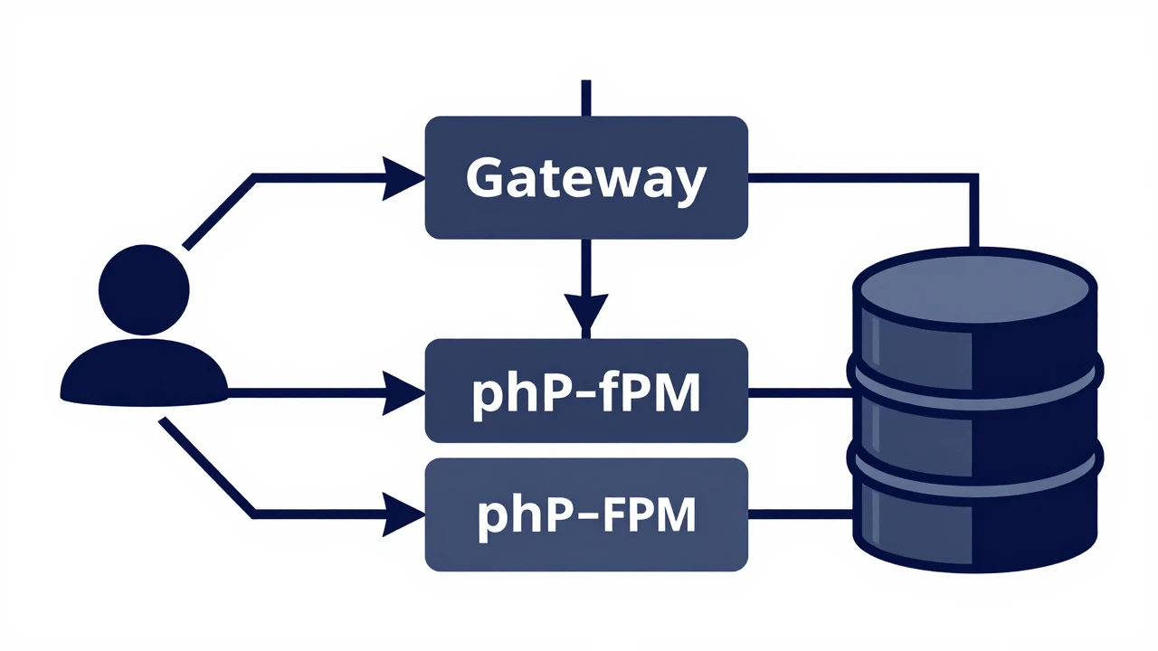 WordPress 请求处理架构流程图