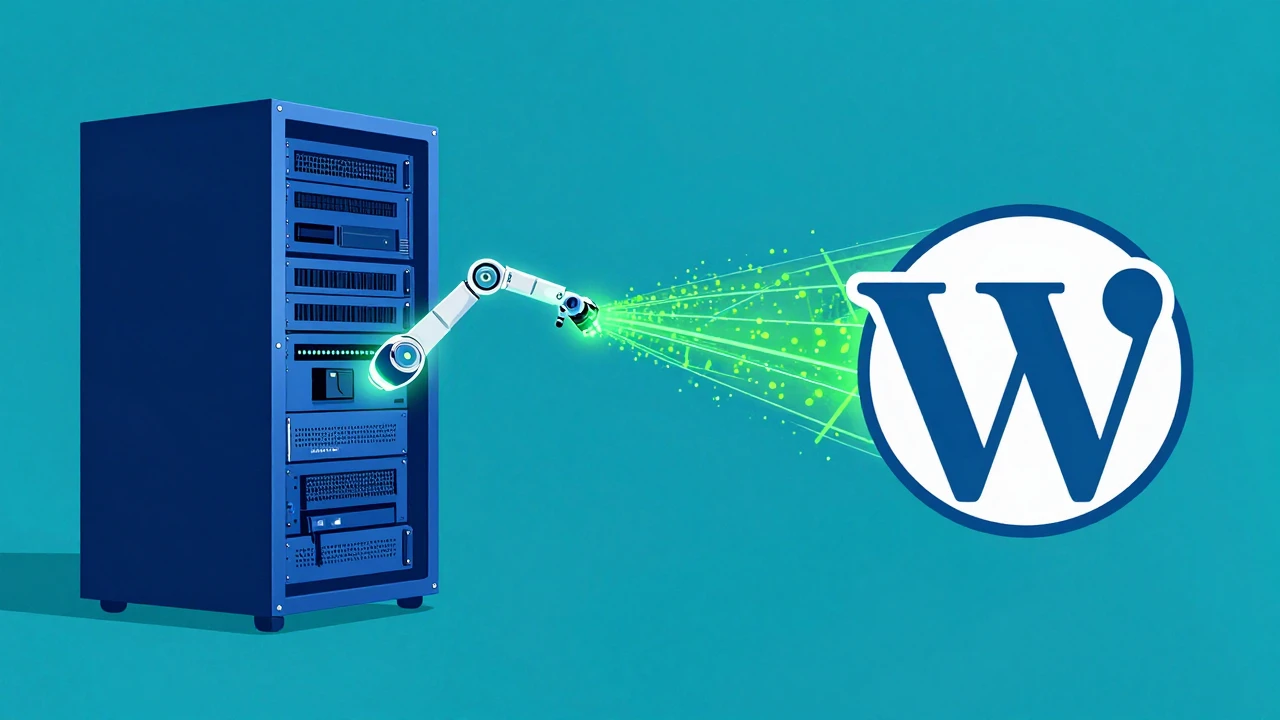 WordPress AI Agent 工作流封面图