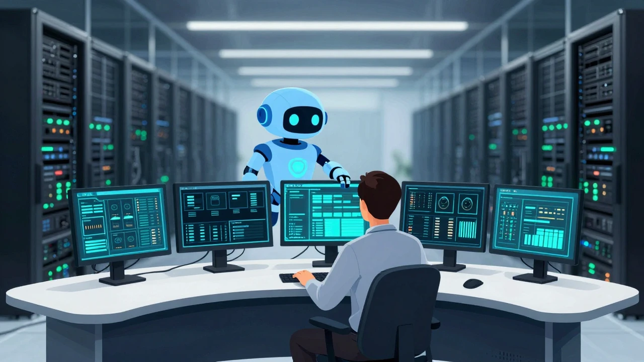托管型 VPS 与 AI 助理协作的服务器管理场景