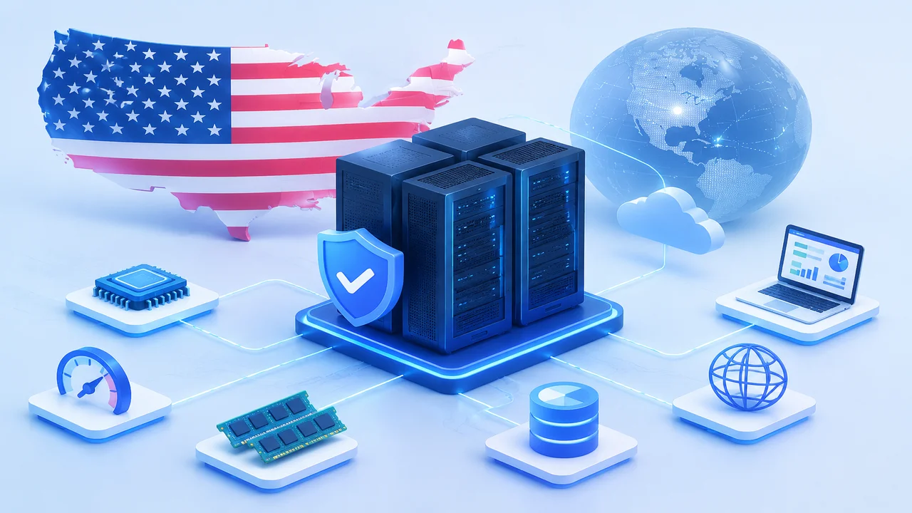 美国vps服务器选购指南：关键指标与适用场景 - 封面图