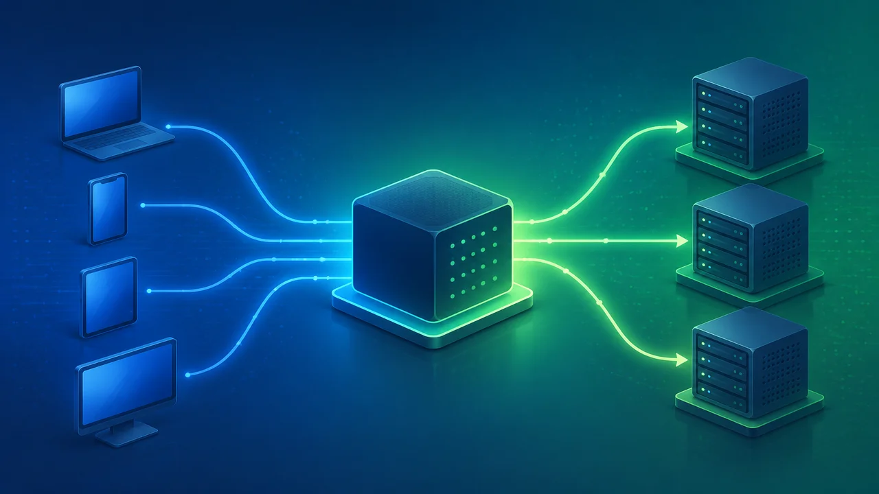 Nginx 反向代理与负载均衡配置封面图