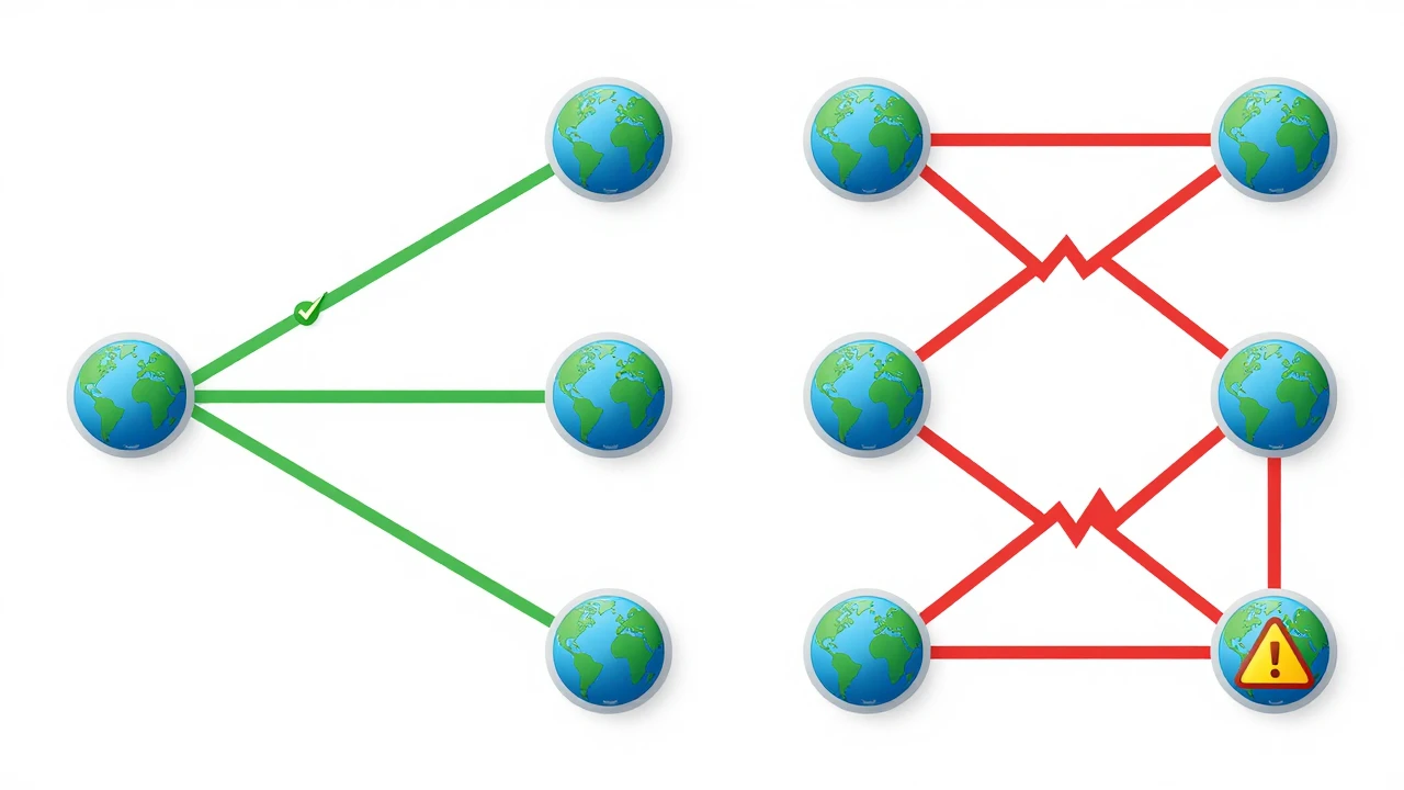网络线路对比：优化线路 vs 普通线路