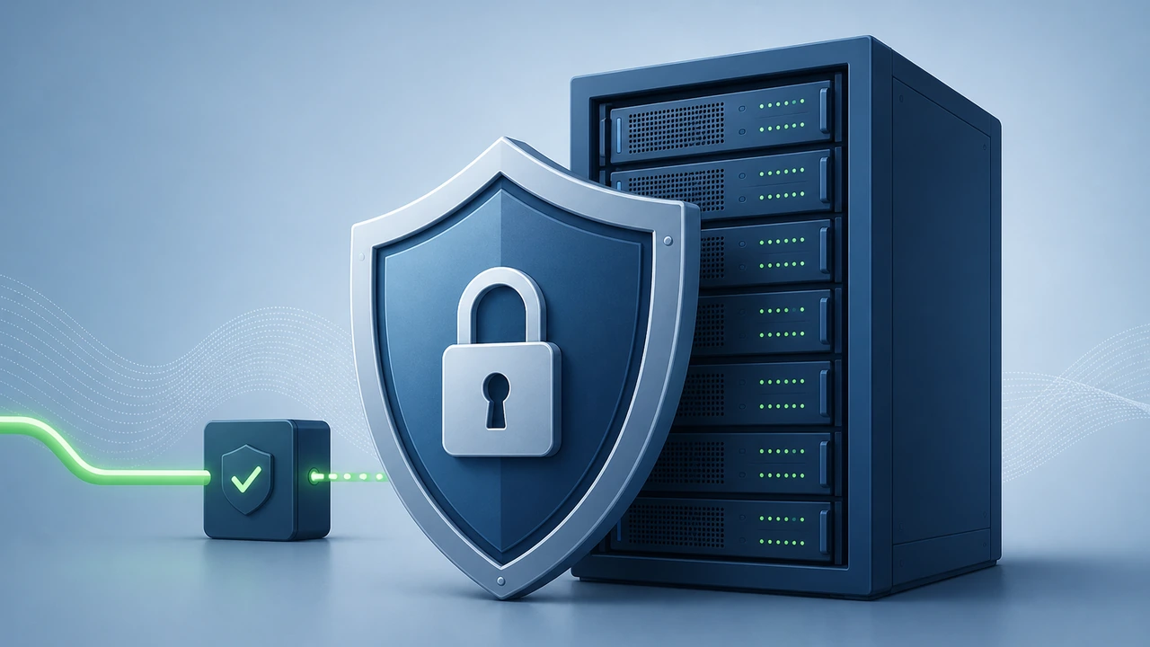vLLM 生产环境 API 安全防护示意图