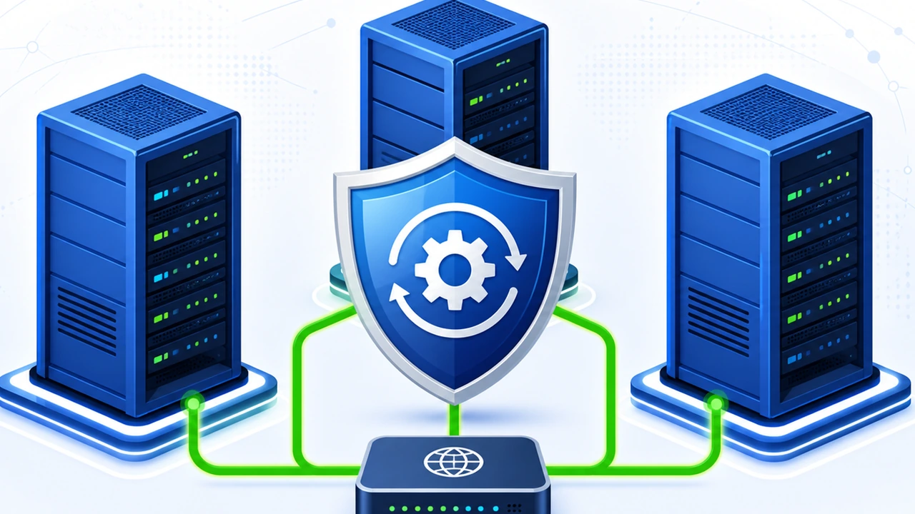 VPS 网络、防火墙与 DNS 资源自动化配置示意图