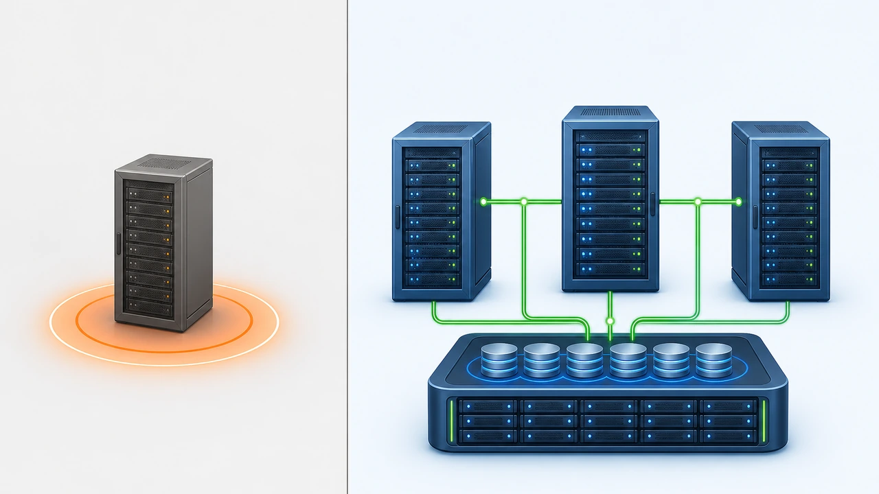 Ceph 多节点 VPS（虚拟专用服务器）部署架构示意图