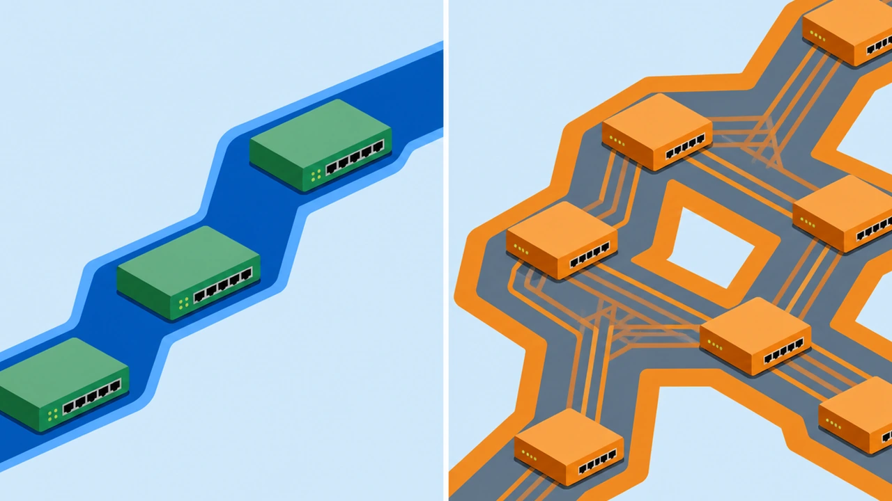 AS4809 与 AS4134 路由节点对比图