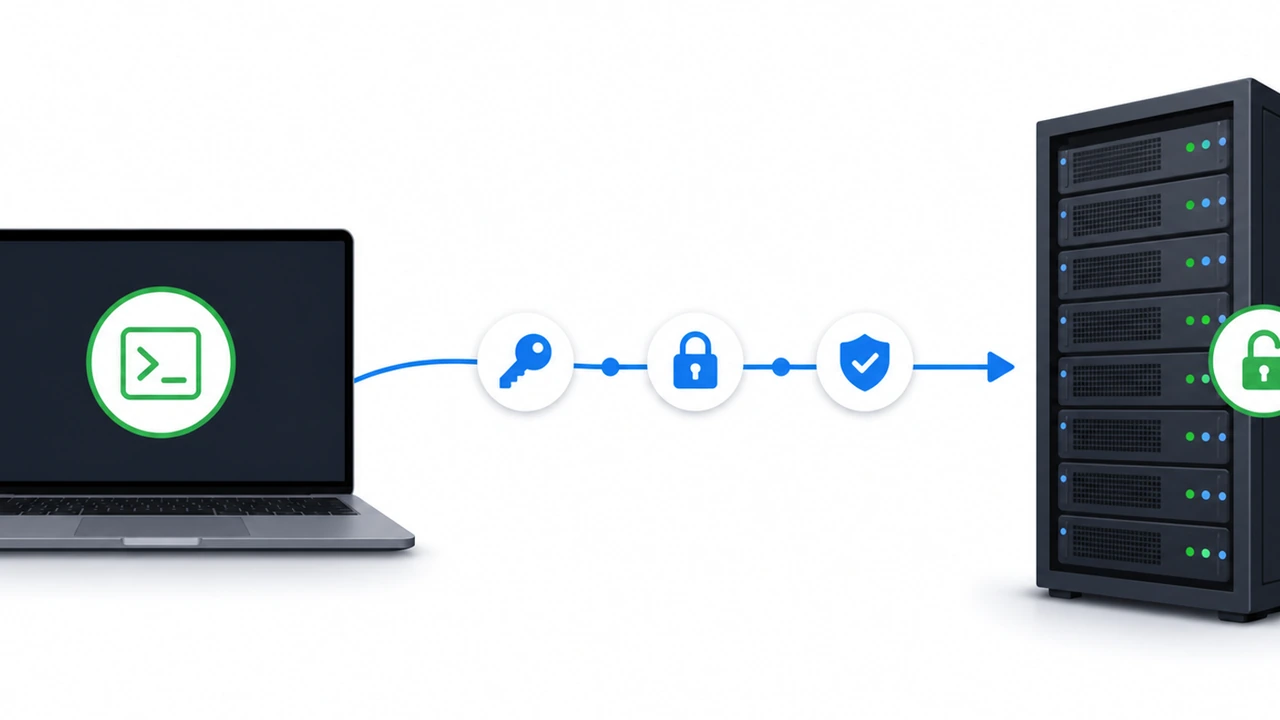 VS Code Remote SSH 连接示意图