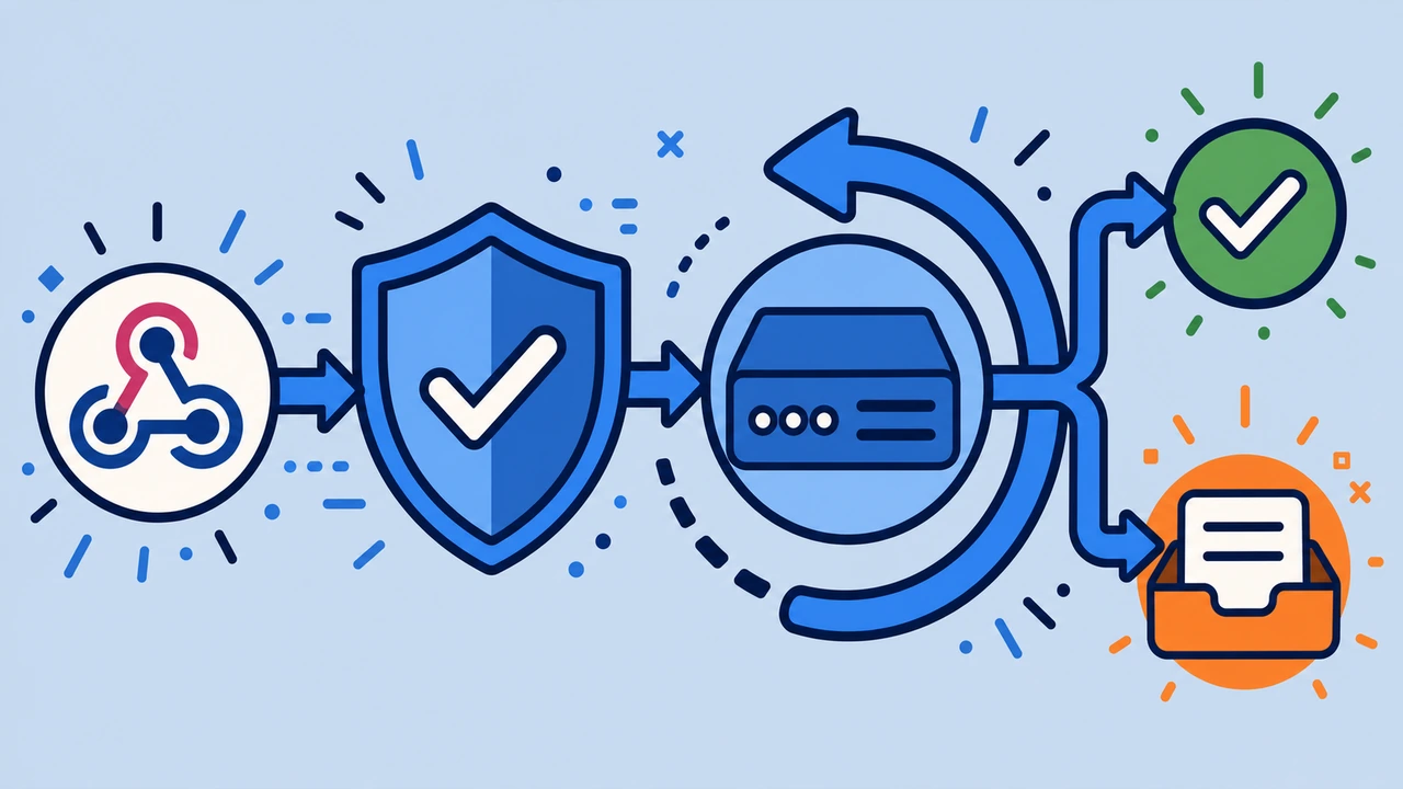 Webhook 指数退避、幂等键和死信处理流程
