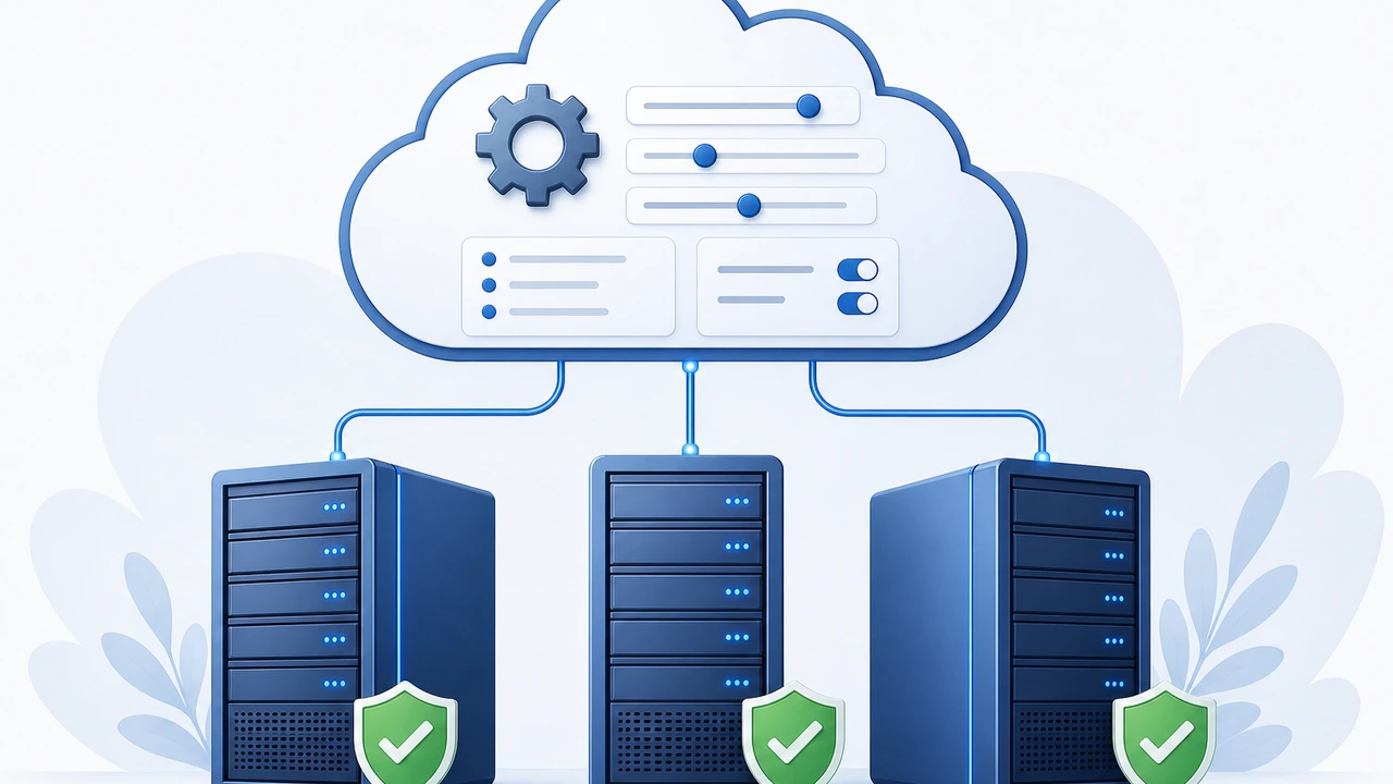 cloud-init 批量初始化云服务器的统一配置示意图