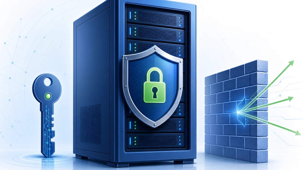 SSH 密钥登录与防火墙基础安全关系