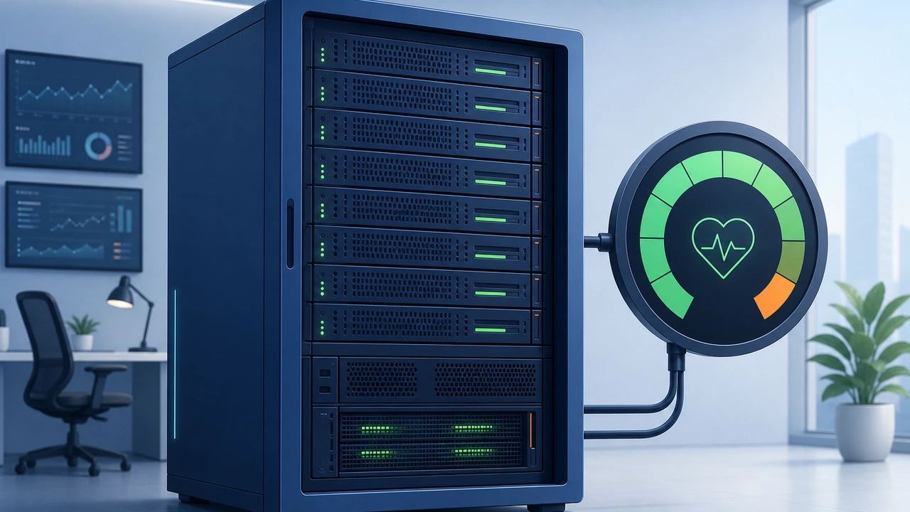Prometheus Node Exporter 监控 VPS 的服务器健康状态示意图
