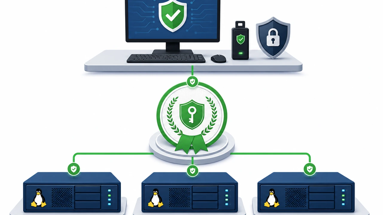 SSH 用户 CA 信任链结构