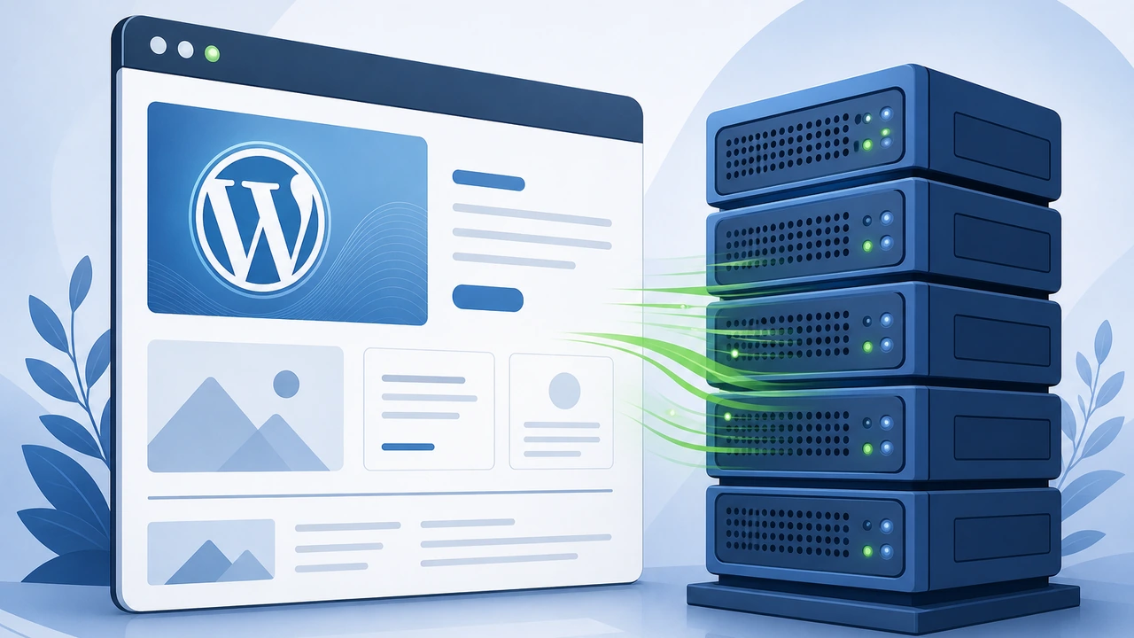 WordPress 托管主机速度与成本评估封面