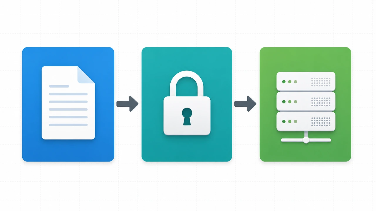 Ansible Vault 加密流程示意图