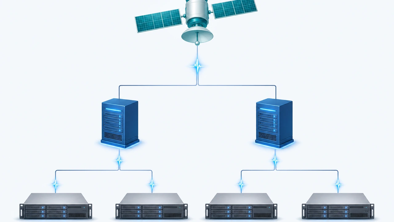 chrony 部署架构示意图