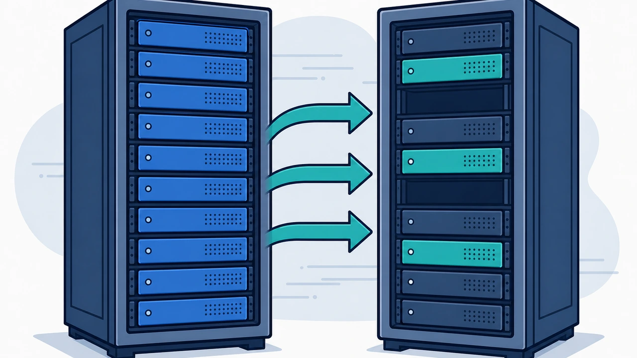 两台服务器之间通过 rsync 增量同步传输数据块的封面配图