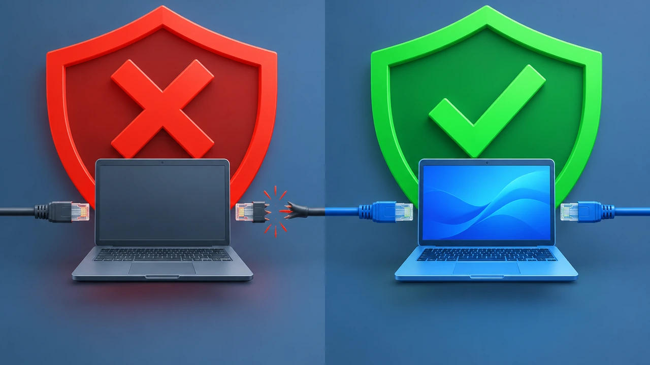 MySQL 远程连接白名单拦截与放行对比图