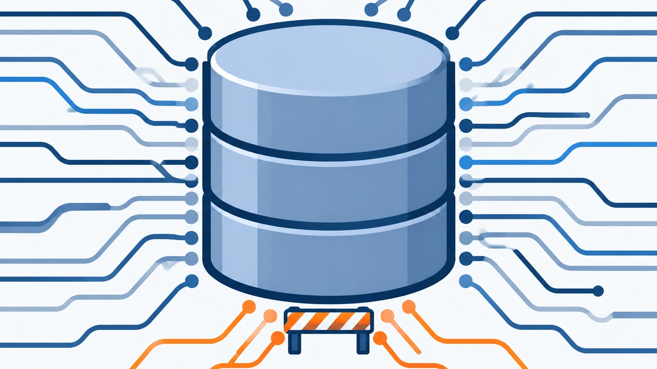 MySQL 数据库连接数超限故障封面插图：大量连接挤向数据库