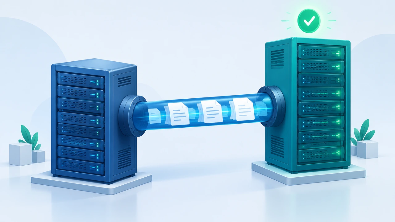 rsync 增量同步迁移服务器数据：一致性校验与断点续传 封面配图