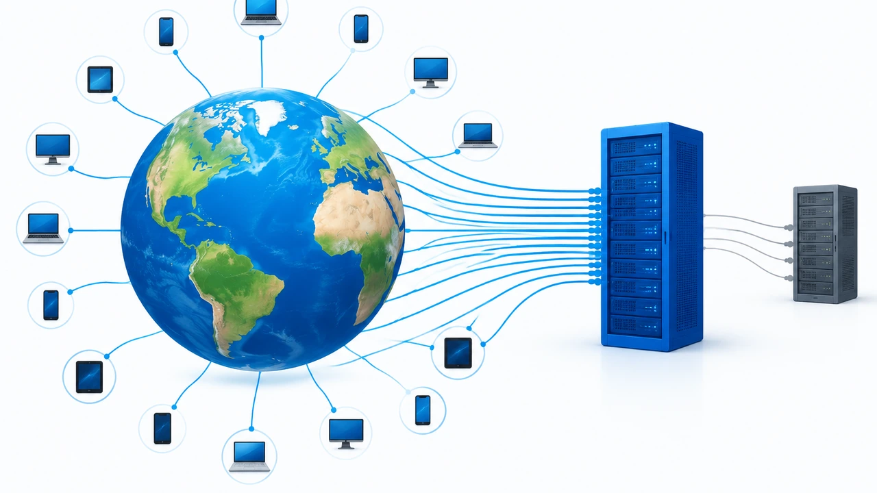 DNS 解析切换过渡期示意图