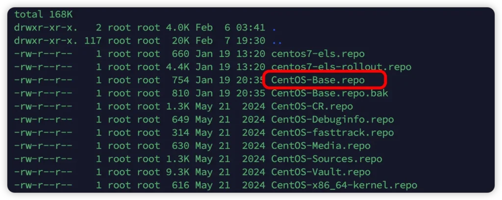 CentOS-Baserepo