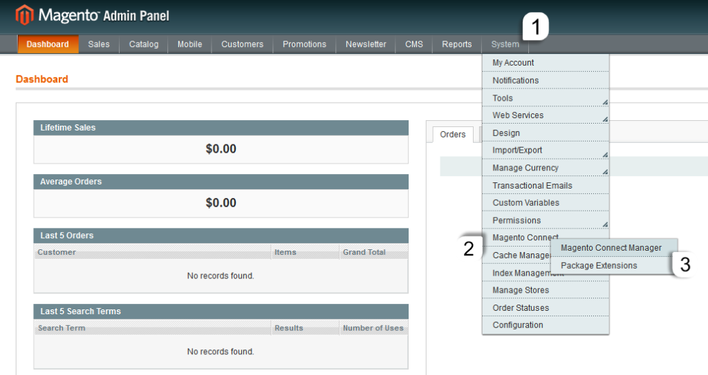 Magento 连接管理器